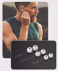 Thore iPhone Earphones (Apple MFi Certified) V120 in Ear Wired Lightning Earbuds (Sweat/Water Resistant) Headphones with Mic/Vol