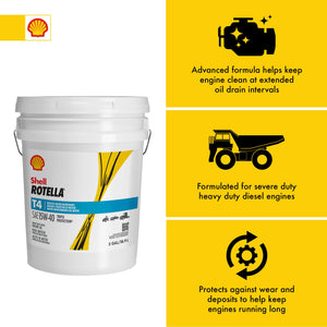Rotella -T Oil 15W40 5G (Pack Of 1)