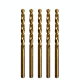 STROTON Metric M42 8% Cobalt Drill Bits for Stainless Steel and Hard Metal (4.0mm x 5pcs)