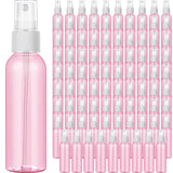 Tanlade 100 Pcs 2oz Small Spray Bottles Refillable Mini Spritzer Clear Empty Plastic Spritz Bottle Refillable Reusable Travel Si