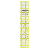 Omnigrid Omnigrip 21/2 x 121/2 NonSlip Rectangle Quilting Ruler, 2 x 12, Clear