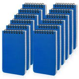 CAOXIAOXUYAO 12 Pack mini Spiral Steno Pads,3x5 Inch Small Pocket Notebooks,75 Sheets/150 Pages College Ruled Lined Note Pads Fo