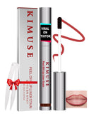 KIMUSE Lip Stain Peel Off, Peel Off Lip Liner Stain with Tweezer, Long Lasting, Waterproof, Transfer Proof Lipstains Color, Smud