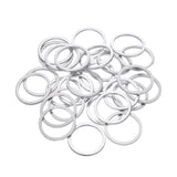 uxcell 150 Pcs Aluminum Flat Washer, 24 x 29 x 2mm Round Seal Gaskets Flat Spacers for Screws Bolts Machinery Repair Accessories