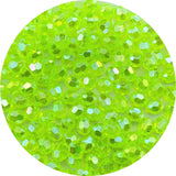 200pcs 10mm Glossy Acrylic Faceted Beads AB Color Crystal Round Plastic Spacer Crafts Bead for DIY Necklaces Bracelets Earrings 