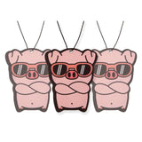 Piggy Pig Car Air Freshener 3 Pack Scented with Essential Oils (3 Pack)