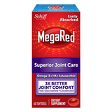 Megared 353Mg Omega-3 Krill Oil Joint Care Supplement With Epa/Dha Fatty Acids, Antioxidants, Hyaluronic Acid, No Fishy Burp Aftertaste As With Fish Oil, 60 Count Softgels,Krill Oils