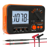 BTMETER Megohmmeter 1000V Insulation Resistance Tester, Electrical Megaohm Meter 200MO~2K Megohm Megger with 250V/500V/1000V Tes