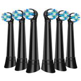 6 Pcs IO Brush Heads Compatible with Oral B IO 2 3 4 5 6 7 8 9 10 Series Electric Toothbrushes, Replacement Brush Heads for Clea