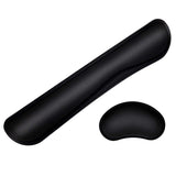 TONOS Keyboard Wrist Rest - 17 Wrist Rest for Computer Keyboard with Memory Foam, Ergonomic Design Wrist Rest Set for Easy Typ