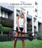 Megawheels Electric Scooter, 3 Gears, Max Speed 15.5 Mph, Up To 17 Miles Rang 7.5 Ah Powerful Battery With 8'' Tires Foldable El
