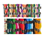 Homeistic Applience Ultimate Cross Stich Embroidery Thread Set: Premium Stranded Cotton Threads For Hand Embroidery & Craft. (1S