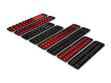 TEKTON 1/4, 3/8, 1/2 Inch Drive Socket Rail and Tray Set (196-Tool) | OST97902 | Made in USA