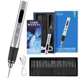Kaibced Engraving Pen, Ultimate Cordless Engraving Pen for Artists & DIYers - Engrave 60+ Surfaces - Beginner Friendly- 30 Bits 