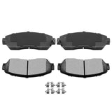 AUTOMUTO 4PCS Front Ceramic Disc Brake Pads Set D1089 For Acura RDX 2007-2012, For Honda Accord Crosstour 2010-2011, For Honda C