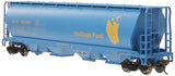 Bachmann Trains Canadian 4 Bay Cylindrical Grain Hopper Heritage Fund HO Scale