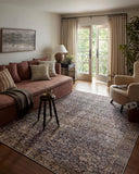 Loloi Amber Lewis Georgie Denim/Spice 2-0 x 5-0 Accent Rug