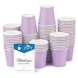 100 Pack 3 oz Paper Cups, Bathroom Cups Disposable,Moushwash Cups Small Snack Cups for Water, Juice,Candy Ideal for Party Bathro