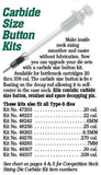 Redding Reloading Carbide Size Button Kit