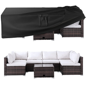 Ruimoy Patio Furniture Covers, Outdoor Furniture Cover Waterproof, General Purpose, Outside Table and Chair Covers, Heavy Duty 6