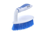 Superio Grout Brush, Dish Brush, Shower Scrubber Cleaning Brush, Stiff Bristles, Comfort Grip Handle, Blue Brush Cleaner for Kit