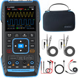 FNIRSI 2C53T Upgraded Handheld Oscilloscope, 50MHz Bandwidth, 3IN1 Digital Oscilloscope Multimeter DDS Generator, 250MS/s Sampli
