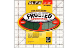 Olfa Frosted Advantage NonSlip Ruler The Compact61/2x61/2