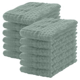 Lovely Care 12 Pack Muslin Burp Cloths 100% Cotton Muslin Cloths Large 20''x10'' Extra Soft and Absorbent Baby Burping Cloth - G