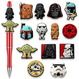 Garetheora Cartoon Focal Beads for Pens, Cute Silicone Focal Beads for Making DIY Bead Pens Keychain Jewelry (Black)