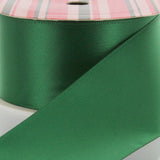 4 Double Face Satin Ribbon Forest Green 100yd