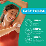 ZeroSweat Antiperspirant Deodorant clinical Strength Hyperhidrosis Treatment - Reduces Armpit Sweat 12 FlOz