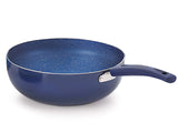 Nirlon Aluminium Non Stick Dishwasher Safe Induction Base Bling Kadhai|Wok|Kadai [24cm|3 Liter]