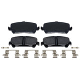 Raybestos Premium Raybestos Specialty Truck & SUV Replacement Rear Disc Brake Pad Set for Select 2015-2020 Chevrolet Colorado an