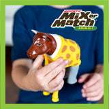 Magnetic Mix Or Match Jungle Animals Toy Play Set, 16 Pieces