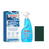 JAKEHOE MultiPurpose Cleaning System with Spray Bottle and Scrub Pad, 4 fl oz, Gentle Formula