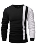 Toplot Men'S Cotton Crew Neck Sweatshirt (Sweatshirt-5144-M) Black,Black,,B0CJQ2DYY3