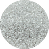 LIMAOLLY 8000pcs 3mm Flatback Half Pearls Round Crafts Beads for Jewelry Making DIY Scrapbook Shoes Clothes Cup Nail Art Decorat