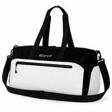 Storite Travel Duffel Bag With Shoe Compartment, Grey, 48X30X22 Cm