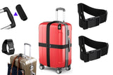 Nihspruhay 2Pack Travel Bag Packing Straps + 1 Add A Baggage Belt + 1 Comfortable Luggage Handle Wrap Premium Accessory For Tra