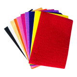 Creative Pencil 10 Pcs A4 Size Artificial Grass Foam Sheets Multicolor, Perfect For Scrapbooking, Card Making, School Projects, 