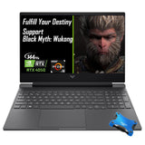 HP Victus 15.6 Ryzen 5 RTX 4050 Gaming Laptop, 15.6 FHD 144Hz, AMD Ryzen 5 8645HS (Beats Intel i7-1355U), NVIDIA GeForce RTX 405