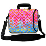RICHEN 14 15 15.4 15.6 inch Laptop Shoulder Bag Notebook Handle Sleeve Neoprene Soft Carrying Travel Case with Accessories Pocke