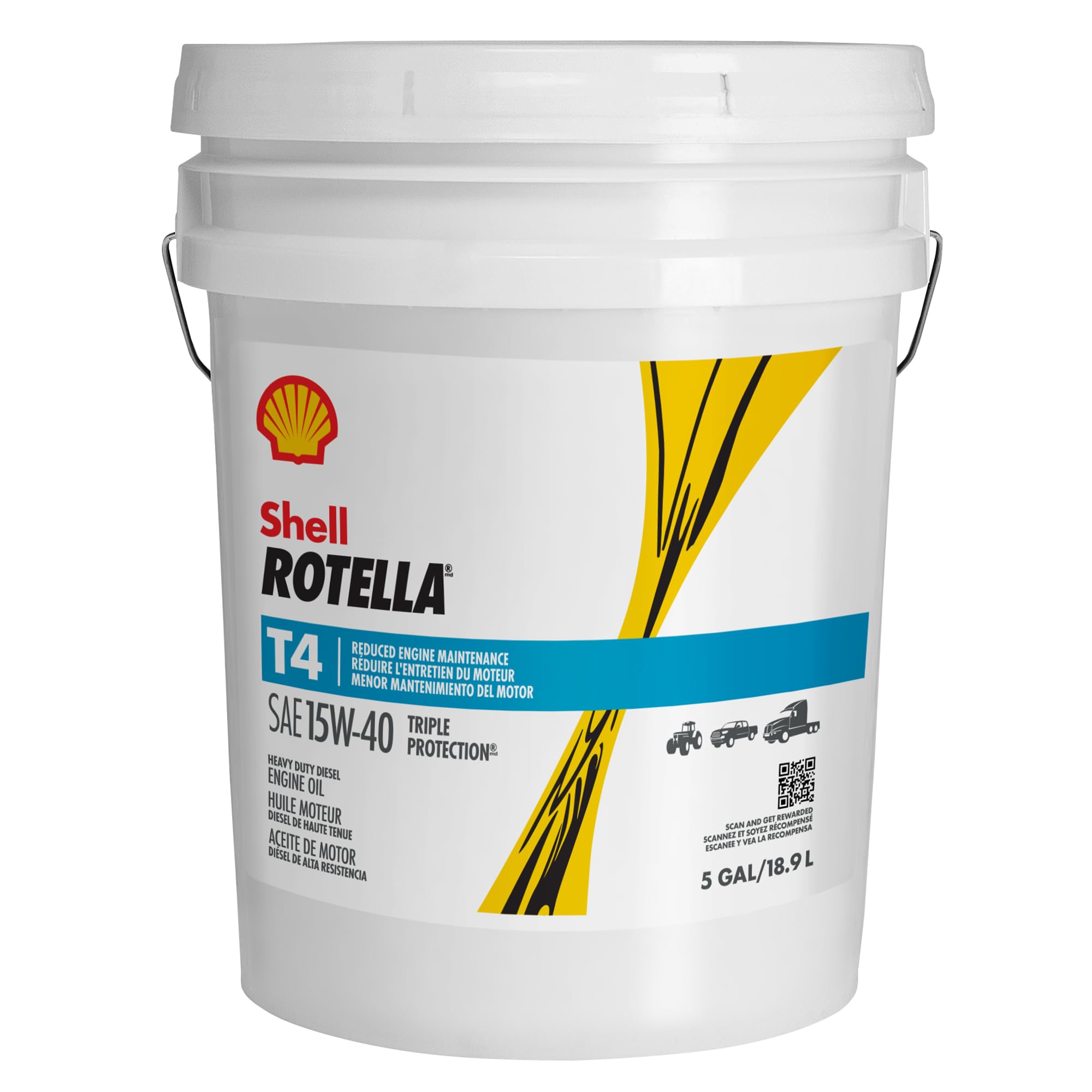Rotella -T Oil 15W40 5G (Pack Of 1)