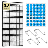 PAULONE Numbered Classroom Pocket Chart, Cell Phone Calculator Holder for Classroom Storage, Small Items Miscellaneous Closet Or
