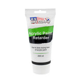 U.S. Art Supply Acrylic Retarder Acrylic Medium, 200ml Tube (6.7 Ounces) Mixed with Color gives you longer Working Times