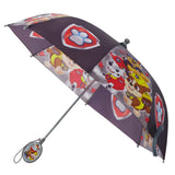 Nickelodeon boys Nickelodeon Kids Umbrella, Paw Patrol Toddler and Little Boy Rain Wear for Ages 36 Umbrella, Grey, Age 37 US