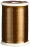 Superior Threads Tire Silk #50 3-Ply 50-Weight High Sheen Silk Embroidery Quilting Sewing Thread - 109 Yard Spool (#033 Dark Hon