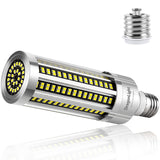 DragonLight 60W Corn LED Light Bulb Fanless (200 Watt Metal Halide/HID/HPS Replacement) E26/E39 Large Mogul Base LED Lamp 5000K 