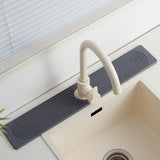 Stone Faucet Mat for Kitchen Sink,Super Absorbent Diatomite Fast Drying Stone and Bathroom Stone Tray for Counter Quick Drying S