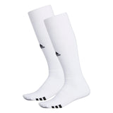 Adidas Unisex Rivalry Field 2Pack Otc Sock, White/Black, Large